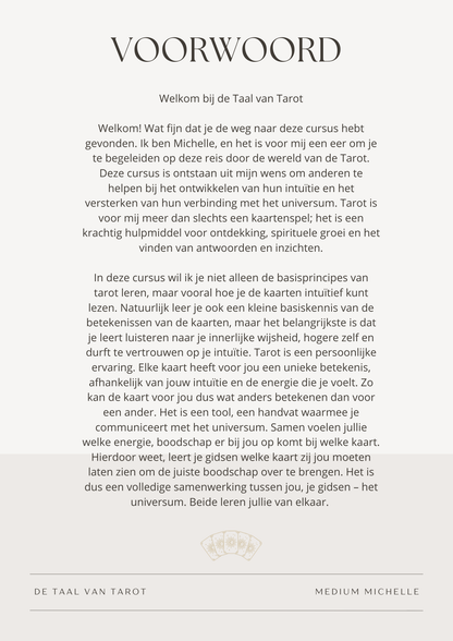 De taal van tarot